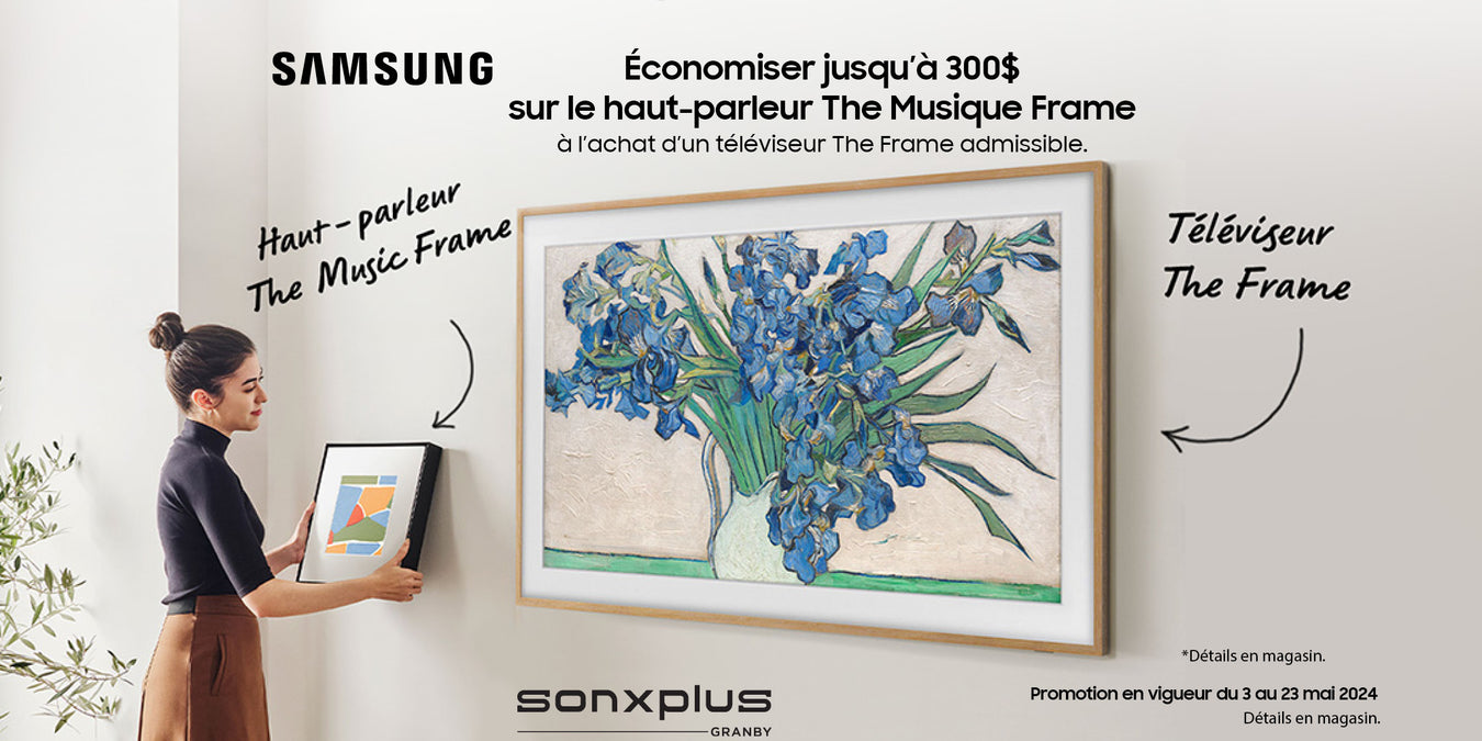 Promo The Frame | SONXPLUS Granby