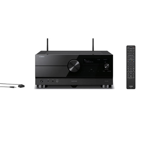 Yamaha RXA4A | Récepteur AV cinéma maison 7.2 - Série Aventage - HDMI 8K - MusicCast - HDR10+ - 100W à 7.2 canaux - Zone 2 - Noir-SONXPLUS Granby