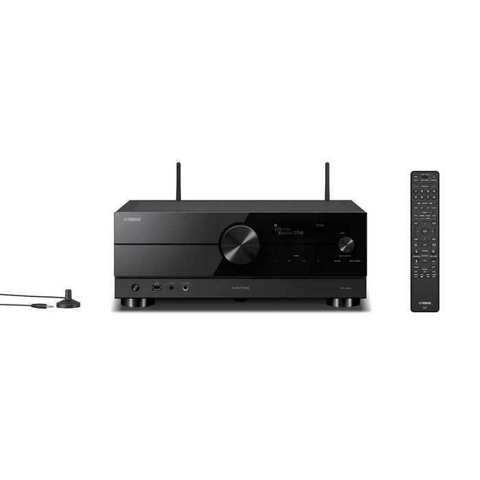 Yamaha RXA6A | 9.2 Home Theater AV Receiver - Aventage Series - HDMI 8K - MusicCast - HDR10+ - 150W X 9 with Zone 3 - Black-SONXPLUS Granby