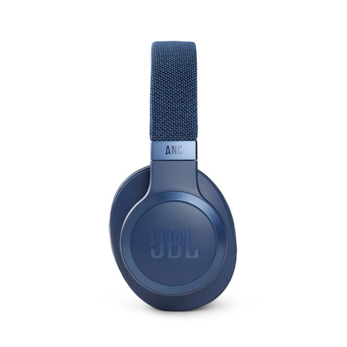 JBL Live 660NC | Circumaural Wireless Headphones - Bluetooth - Active Noise Cancellation - Multipoint Connection - Blue-SONXPLUS Granby