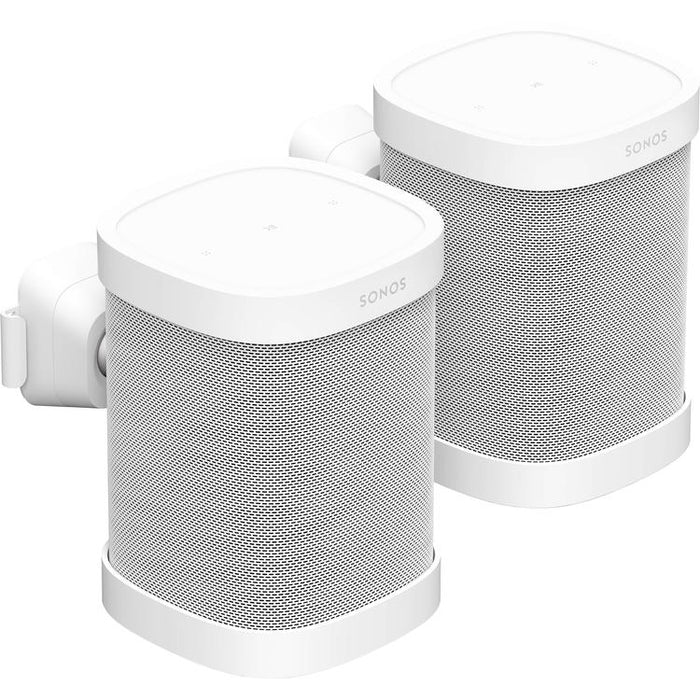 Sonos S1WMPWW1 | Wall Bracket for One and One SL Speakers - White - Pair-SONXPLUS Granby