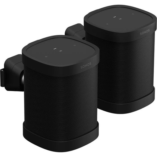 Sonos S1WMPWW1BLK | Wall Bracket for One and One SL Speakers - Black - Pair-SONXPLUS Granby