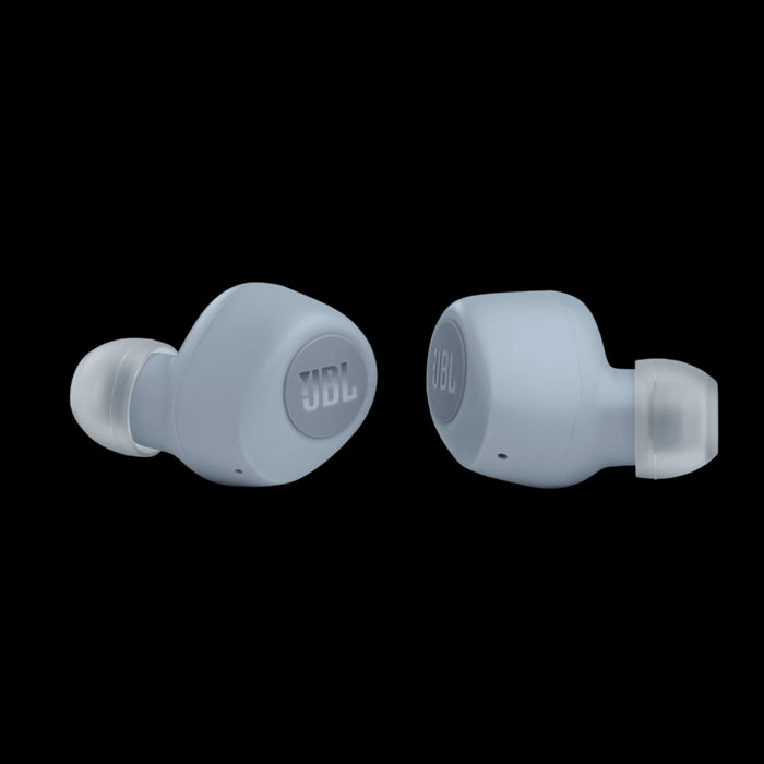 JBL Vibe 100TWS | 100% Wireless In-Ear Headphones - Bluetooth - Sound Isolation - Microphone - Blue-SONXPLUS Granby