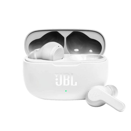 JBL Vibe 200TWS | 100% Wireless In-Ear Headphones - Bluetooth - JBL Deep Bass Sound - Microphone - White-SONXPLUS Granby