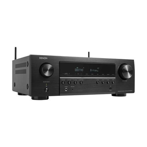 Denon AVRS660H | Récepteur AV 5.2 canaux - Cinéma maison - 8K - HEOS intégré - Commande vocale - 75 W / Canal - Noir-SONXPLUS Granby