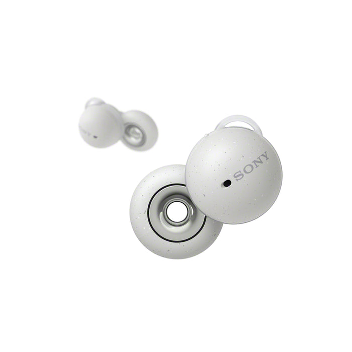 Sony WF-L900 | In-ear headphones - LinkBuds - 100% Wireless - Bluetooth - Microphone - Adaptive control - Up to 17.5 hours battery life - White-SONXPLUS Granby