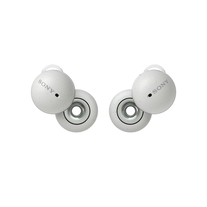 Sony WF-L900 | In-ear headphones - LinkBuds - 100% Wireless - Bluetooth - Microphone - Adaptive control - Up to 17.5 hours battery life - White-SONXPLUS Granby