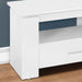 Monarch Specialties I 2601 | Meuble TV - 48" - 2 Tiroirs de rangement - Blanc-SONXPLUS Granby