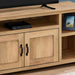 Monarch Specialties I 2744 | Meuble TV - 60" - Imitation bois - Pin d'or-SONXPLUS Granby