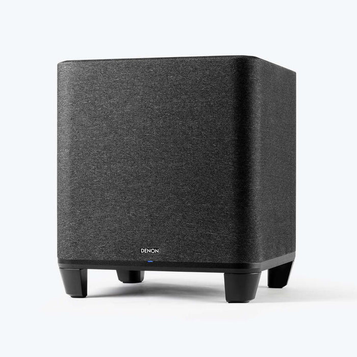 Denon Home Sub | Caisson de graves 8" - Sans fil - HEOS intégré - Connexion Wifi - Compatible avec barre de son et haut-parleurs Denon Home - Noir-SONXPLUS Granby