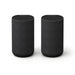 Sony SA-RS5 | Rear speaker set - Wireless - With built-in battery - Compatible with HT-A7000 and HT-A5000 models - Black-SONXPLUS Granby