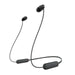 Sony WI-C100 | In-ear headphones - Wireless - Bluetooth - Around the neck - Microphone - IPX4 - Black-SONXPLUS Granby