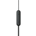 Sony WI-C100 | In-ear headphones - Wireless - Bluetooth - Around the neck - Microphone - IPX4 - Black-SONXPLUS Granby