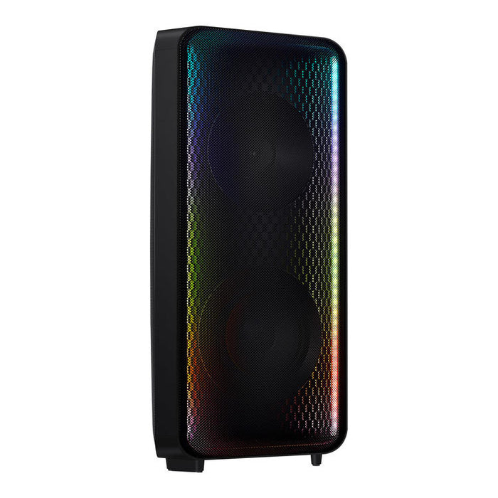 Samsung MXST50B | Powerful portable speaker - Sound tower - Bluetooth - 240W - Karaoke function - LED lights - Multiple Bluetooth connection - Black-SONXPLUS Granby