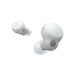 Sony WFLS900N | In-Ear Headphones - LinkBuds - 100% Wireless - Bluetooth - Microphone - Active Noise Cancellation - White-SONXPLUS Granby