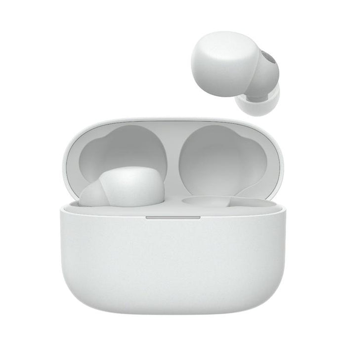 Sony WFLS900N | In-Ear Headphones - LinkBuds - 100% Wireless - Bluetooth - Microphone - Active Noise Cancellation - White-SONXPLUS Granby