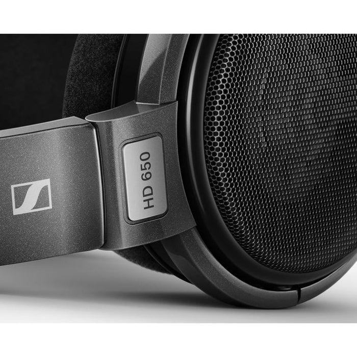 Sennheiser HD 650 | Dynamic circum-aural headphones - Open back design - For Audiophile - Wired - Detachable OFC cable - Black-SONXPLUS Granby