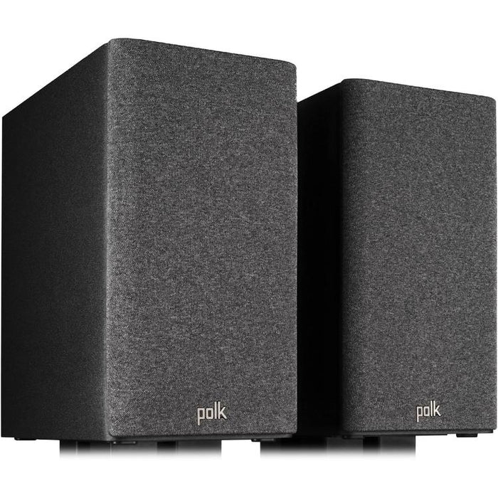 Polk Reserve R200 | Bookshelf Speakers - Excellent home theater detail - Black - Pair-SONXPLUS Granby