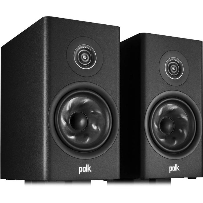 Polk Reserve R200 | Bookshelf Speakers - Excellent home theater detail - Black - Pair-SONXPLUS Granby