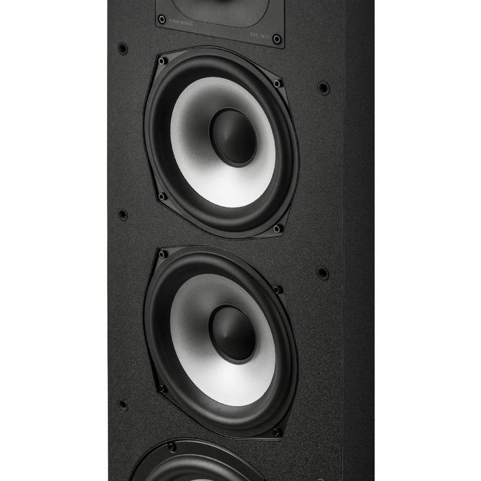 Polk Monitor XT70 | Haut-parleurs de plancher - Tour - Certifié Hi-Res Audio - Noir - Paire-SONXPLUS Granby