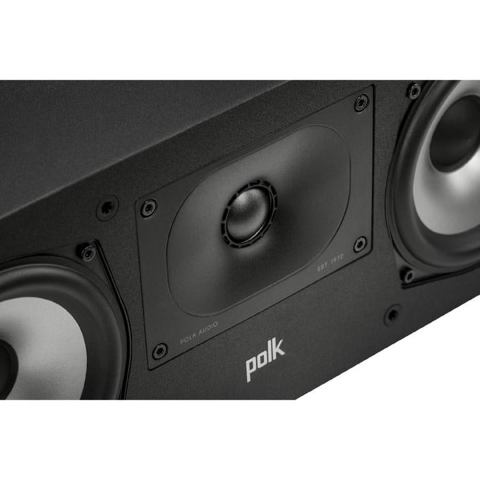 Polk Monitor XT30 | Center speaker - Hi-Res Audio Certified - Black-SONXPLUS Granby