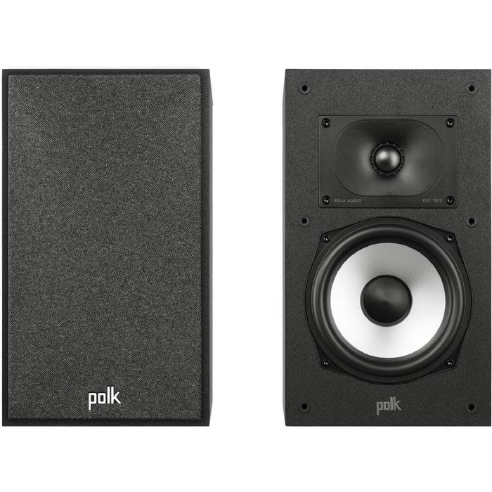 Polk Monitor XT20 | Bookshelf Speakers - Hi-Res Audio Certified - Compact - Black - Pair-SONXPLUS Granby