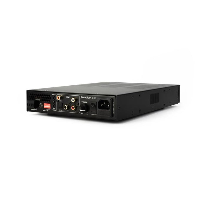 Paradigm X-500 | Stereo Amplifier - 2 channel or bridged single channel - Up to 500 watts of power - Slim - Black-SONXPLUS Granby