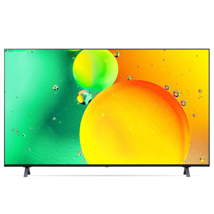 LG 65NANO75UQA | 65" NanoCell 4K Smart TV - LED - Nano75 Series - HDR - Processor IA a5 Gen5 4K - Black-SONXPLUS Granby