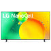 LG 50NANO75UQA | Smart TV 50" NanoCell 4K - LED - Nano75 Series - HDR - Processor IA a5 Gen5 4K - Black-SONXPLUS Granby