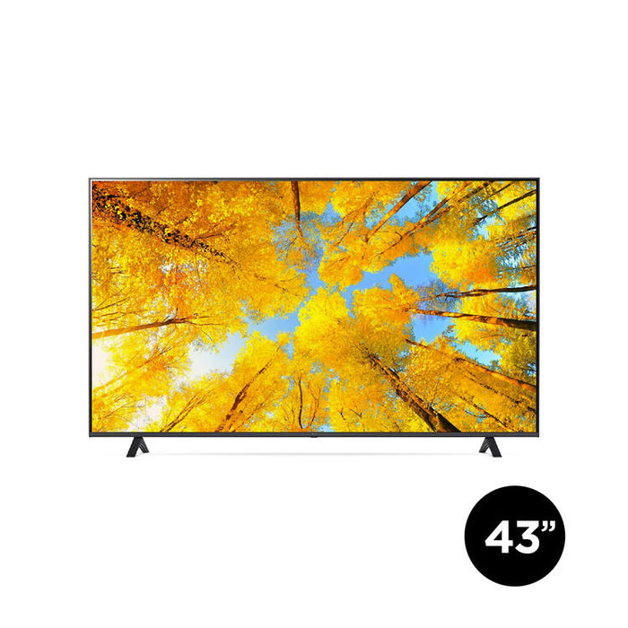 LG 43UQ7590PUB | 43" Smart TV - UHD 4K - LED - UQ7590 Series - HDR - Processor IA a5 Gen5 4K - Black-SONXPLUS Granby