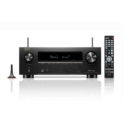 Denon AVRX2800H | Récepteur AV - 7.2 canaux d'amplification - Cinéma maison - 8K - HEOS - Noir-SONXPLUS Granby