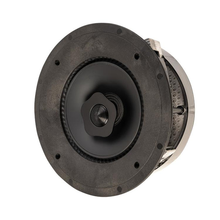 Paradigm CI Elite E80-R V2 | 8" in-ceiling speaker - SHOCK-MOUNT - Black - White surface ready to paint - Unit-SONXPLUS Granby