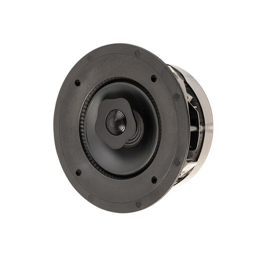 Paradigm CI Elite E65-R V2 | 6-1/2" Flush Mount Loudspeaker - Ceiling Mount - SHOCK-MOUNT - Black - White surface ready to paint - Unit-SONXPLUS Granby