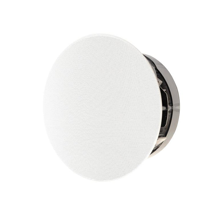 Paradigm CI Elite E65-R V2 | 6-1/2" Flush Mount Loudspeaker - Ceiling Mount - SHOCK-MOUNT - Black - White surface ready to paint - Unit-SONXPLUS Granby