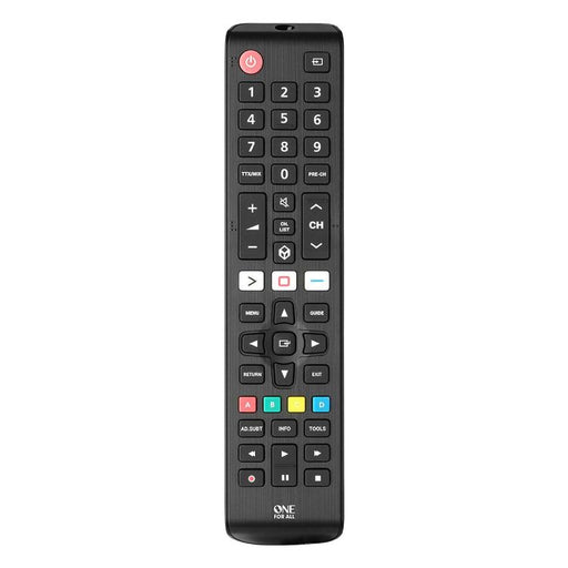 One for All URC4810R | Direct replacement remote control for any Samsung TV - Replacement Series - Black-SONXPLUS Granby