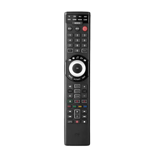 One for All URC7880R | Smart universal remote control for any TV - Smart Series - For 8 devices - Black-SONXPLUS Granby