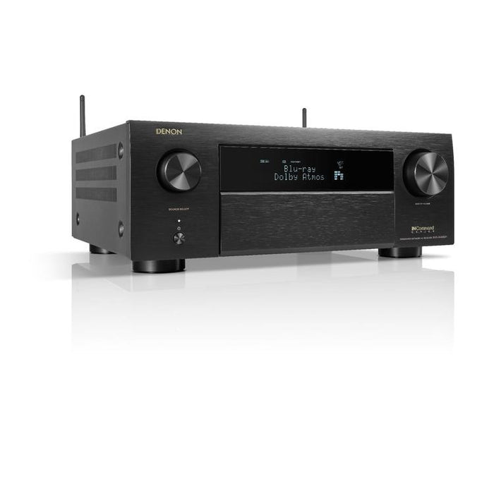 Denon AVRX4800H | 9.4 channel AV receiver - 8K - Auro 3D - Home theater - HEOS - Black-SONXPLUS Granby