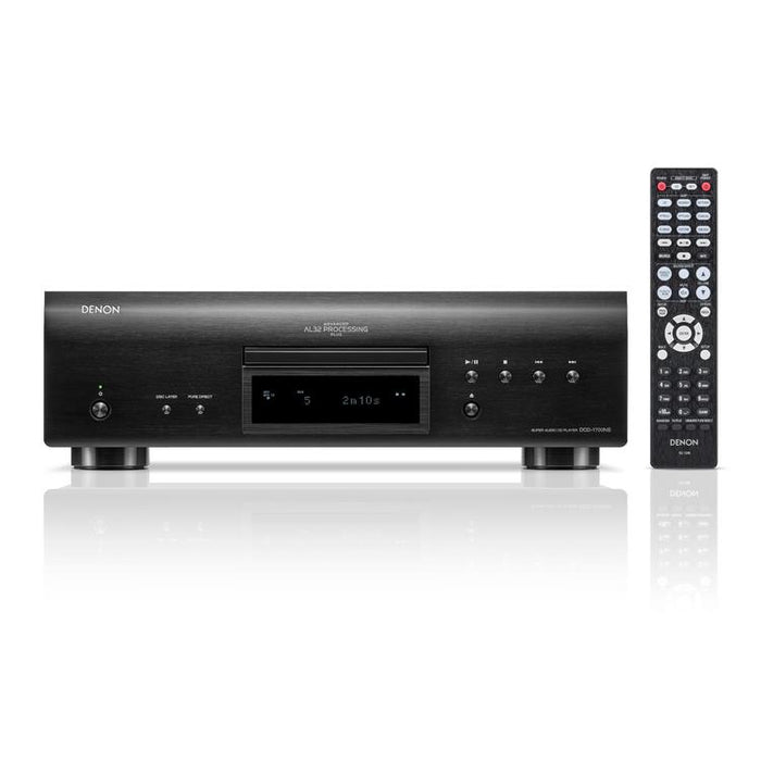 Denon DCD-1700NE | CD/SACD Player - With Advanced AL32 Processing Plus - SVH Mechanism - Black-SONXPLUS Granby