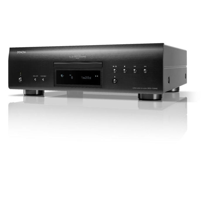 Denon DCD-1700NE | CD/SACD Player - With Advanced AL32 Processing Plus - SVH Mechanism - Black-SONXPLUS Granby