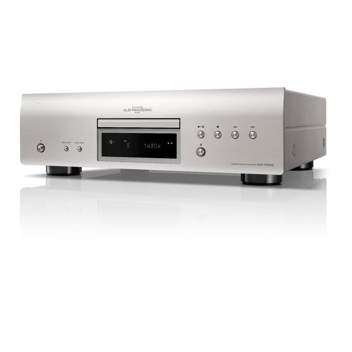 Denon DCD-1700NE | CD/SACD Player - With Advanced AL32 Processing Plus - SVH Mechanism - Silver-SONXPLUS Granby