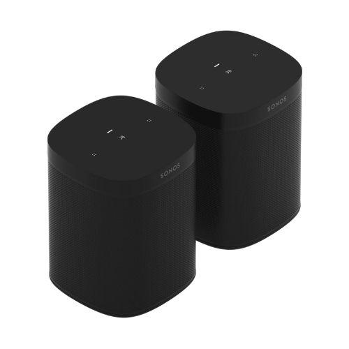 Sonos | Ensemble pour deux pièces avec One SL - Noir-SONXPLUS Granby