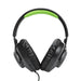 JBL Quantum 100X | Casque de jeu filaire circum-auriculaire - Pour Console X-box - Noir/Vert-SONXPLUS Granby