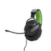 JBL Quantum 100X | Circumaural Wired Gaming Headphones - For X-box Console - Black/Green-SONXPLUS Granby