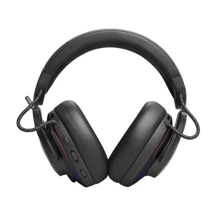 JBL Quantum 910 | Casque de jeu Pro circum-auriculaire - Sans Fil - Éclairage RGB - Réduction de bruit - Noir-SONXPLUS Granby