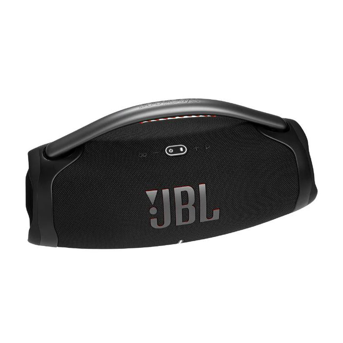 JBL Boombox 3 | Haut-parleur portable - Bluetooth - IP67 - 3 Voies - Noir-SONXPLUS Granby