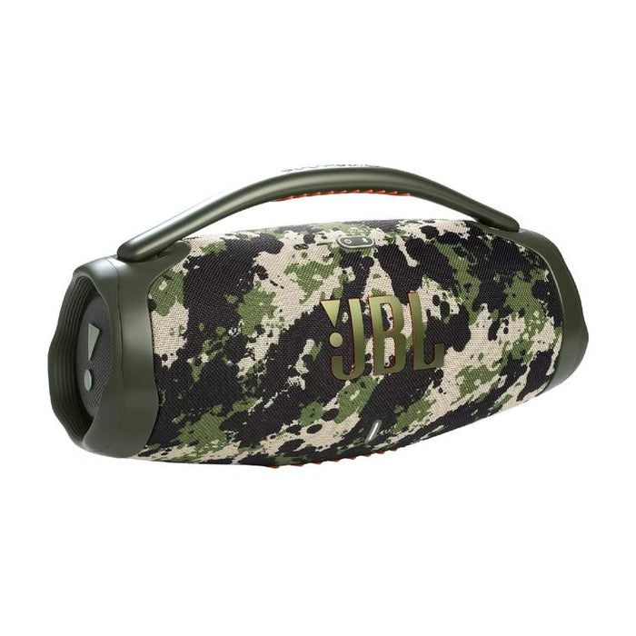 JBL Boombox 3 | Portable Speaker - Bluetooth - IP67 - 3 Channels - Camouflage-SONXPLUS Granby