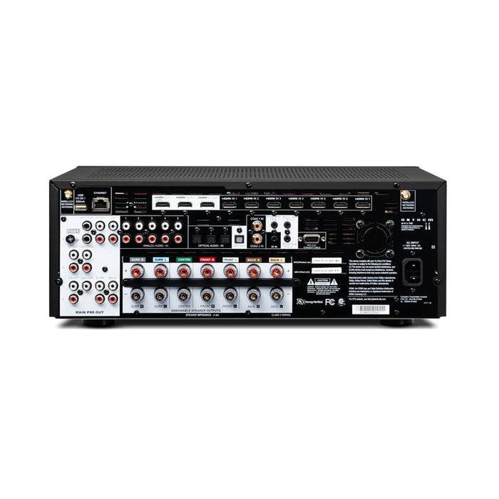 Anthem MRX 740 8K | Home Theater Receiver - 11.2 Channel Preamplifier and 7 Channel Amplifier - 140 W - Black-SONXPLUS Granby