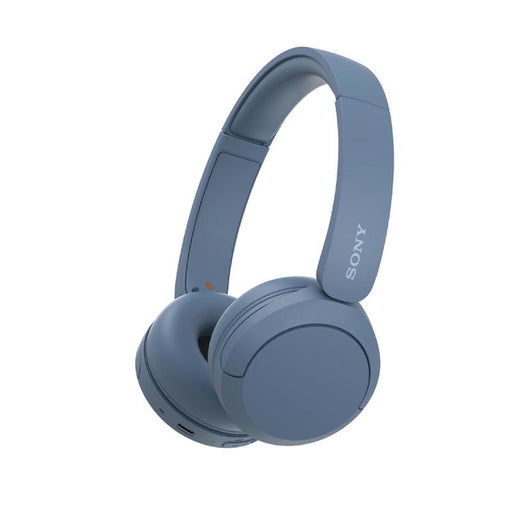 Sony WH-CH520 | Écouteurs supra-auriculaires - Sans fil - Bluetooth - Jusqu'à 50 heures d'autonomie - Bleu-SONXPLUS Granby