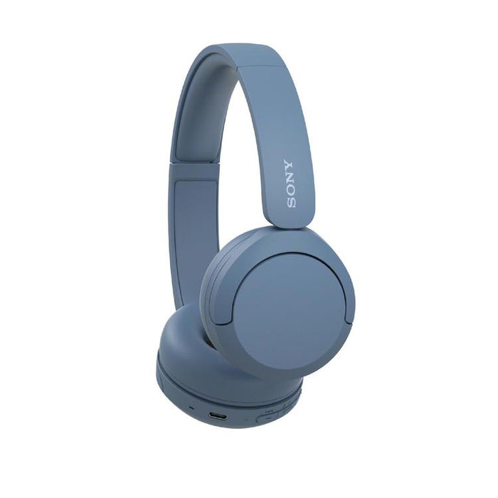 Sony WH-CH520 | On-ear headphones - Wireless - Bluetooth - Up to 50 hours battery life - Blue-SONXPLUS Granby