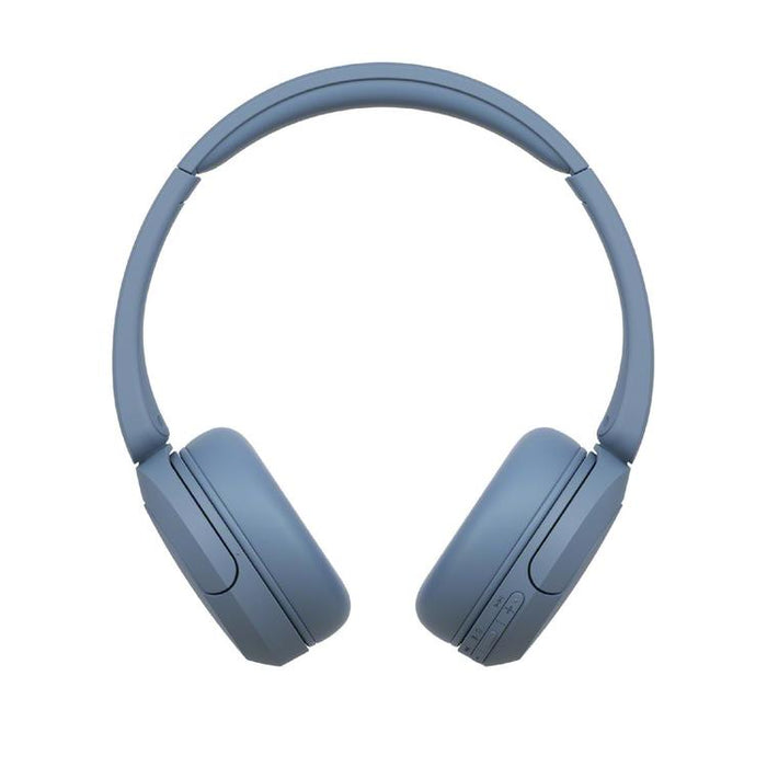 Sony WH-CH520 | Écouteurs supra-auriculaires - Sans fil - Bluetooth - Jusqu'à 50 heures d'autonomie - Bleu-SONXPLUS Granby